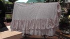 Vintage Pattern-cotton Tiny Roses Queen Cottage Core Romantic Designer Bed Skirt