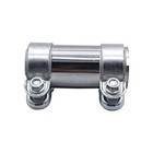 Universal Exhaust Clamp Pipe Connector Double Clamp    50 X 125 Mm 