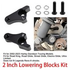 2  Lowering Kit For Harley Touring Models  02-25   For Street Glide  Road King