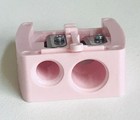 New Mary Kay Vintage Pink Dual Sharpener For Large   Skinny Pencils   Fast Ship
