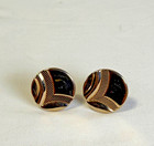 Vintage Swank Cuff Links Gold Tone