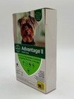 Advantage Ii 4-dose Flea Treatment For Small Dogs - 3 10lbs - Brand New