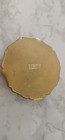 Vintage Stratton Compact Gold Black Stripe Enamel Powder Mirror England 