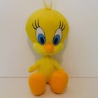 Warner Bros  Looney Tunes Tweety Bird 14  Plush Stuffed Animal Toy Euc