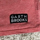Garth Brooks World Tour Shirt Womens Xl Pink Concert Tee 3 4 Sleeve Country