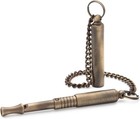 Antique Brass Silent Dog Whistle No  535 - Quality Training Tool For All Breeds
