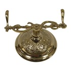 3-1 2  Ornate Solid Polished Brass Writing Pen Holder With Bone Handle Nib Pen