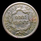 1842 Braided Hair Large Cent Penny ---- Nice Details Coin ----  051i