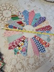 38 Large Vintage Quilt Blocks To Make A Quilt 1940 s Fabric