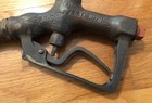 Vintage Antique Opw Bronzkast No  711 Brass Gas Pump Handle With Nozzle