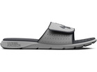 Under Armour Mens Ignite Pro Slide Athletic Sandal  gray black- Sz 18