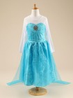 Disney Frozen Evening Cosplay Elsa Girl s Princess Costume Party Dress For Girls