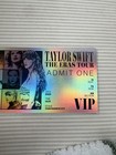 Taylor Swift Eras Tour Official Vip Souvenir Ticket And Sleeve Holographic Foil