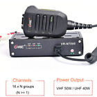 Vr-n7500 Uhf Vhf Dual Band Mobile Radio 50w High Power Bluetooth Walkie Talkie