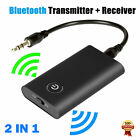 5 0 Bluetooth Transmitter Receiver Wireless 2 In 1 Audio 3 5mm Jack Aux Adapter