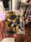 60pcs Wooden Hair Beads For Braid 6 Color Hair Jewelry Braids Loc Dreadlock Acce