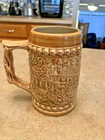 Vintage Half Pint German Style Ceramic Beer Stein mug Made In Japan Free Ship