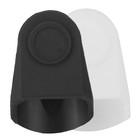 Rubber Clarinet Saxophone Mouthpiece Cap Tip Reed Protector Accessory  m-whilte 
