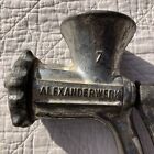Alexanderwerk  7 Meat Grinder Antique Made In Germany Working