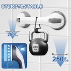 2-pack Suction Grab Bars For Shower   Bathtub     12  Safety Handle For Seniors   
