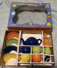 Festive Ware China Tea Set  Schylling  1999  Complete  Doll child Size  13 Piece