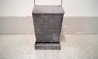 Vintage Galvanized Cyphers Sanitary Grit And Shell Box Chicken Feeder
