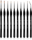 Painting Brush Lot Paint Brushes Set Acrylic Miniature Oil Artist Professional