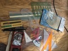 Large Vintage Mixed Lot Of 40 Drafting Supplies Tools Alvin Curves Rulers Square