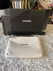 New Vip Band Box Chanel Beauty Neoprene White And Black Makeup Makeup Bag Gift