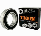 2 Pack Timken 6006-2rs 30x55x13mm Double Rubber Seal Ball Bearings