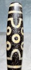 Tibetan Old Agate 7 Eye Dzi Bead  Nice Weathering  Large Rare Bead Talisman     