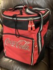 Coca-cola Trolley Rolling Backpack Cooler Luggage Carry-case Pull-up Handle Rare
