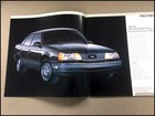 1986 Ford Taurus 40-page Vintage Original Car Sales Brochure Catalog Set
