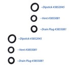 2pcs Volvo Penta Gearlube O-ring Set Sx-m  sx-a  dps-a 3852045 3855081