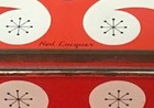 Antique 1900s Red Lacquer Biscuit Cookie Tin Liverpool England W r Jacob And Co 