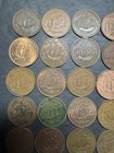 Great Britain 1 2 Half Penny Ship Collection Lot Of 30 Coins World Foreign