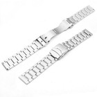 Watch Strap Steel Watch Bracelet 18-24mm Men s Solid Brushed Quick Release Band