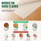 3x5 Non Slip Rug Pad Grip Mat Under Bedroom Living Room Area Rug Carpet Anti Ski