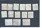 Rhodesia   Nyasaland Stamps  1954 Qeii Series To 2s6d Used Sg 1 - 12   as422 