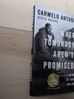 Signed Where Tomorrows Aren t Promised By Carmelo Anthony  1st Edition 