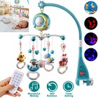 Baby Crib Mobile Toy With Lights And Music Star Projector Musical Box 108 Songs