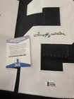Football Black Jersey Terry Bradshaw Hand Signed Autographed Bas Authentication