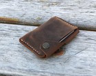 Leather Wallet  Slim Leather Wallet  Unisex Wallet