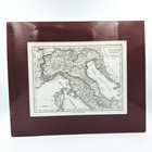 Northern Italy And Corsica Map By Justus Perthes 1847 Original Matted Map