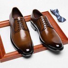 Men s Business Wedding Casual Dress Party Oxfords Lace Up Leather Shoes Outdoor