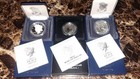 Lot Of 3 Morgan And Peace Dollar Silver Coins