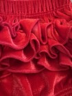 Cat   Jack Velvet Ruffle Brief Shorts  Solid Red  0-3 Months Red Xmas Cover