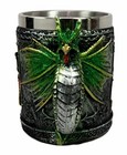 Ebros Fire And Earth Dual Dragon Beer Stein Tankard Coffee Cup Drink Mug 4 25 h