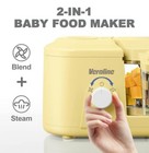 2 In 1 Baby Food Maker With Steaming And Grinding Functions