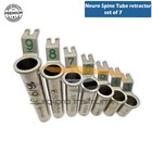 Medtronic Metrx Mis Neuro Spine Tube Retractor Set Of 7  16 3-9  Straight End